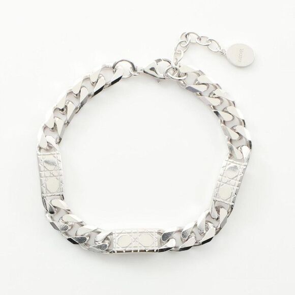 Pre Loved dior Men Silver Bracelets - Picture 1 of 7